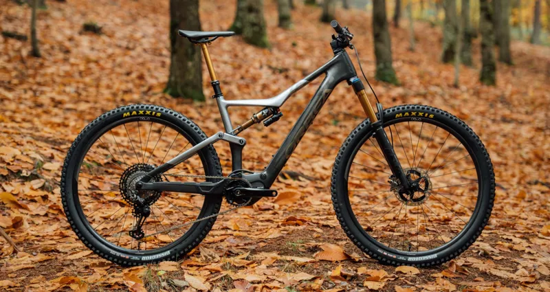 2023 Orbea Rise M10 Mountain e-Bike in Carbon Raw/Shark Grey -6