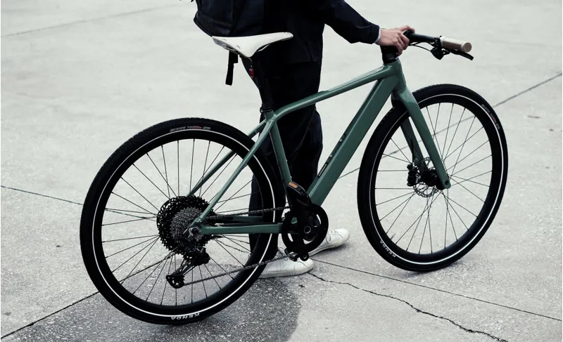 2023 Orbea Vibe H10 Urban E-bike In Urban Green-3