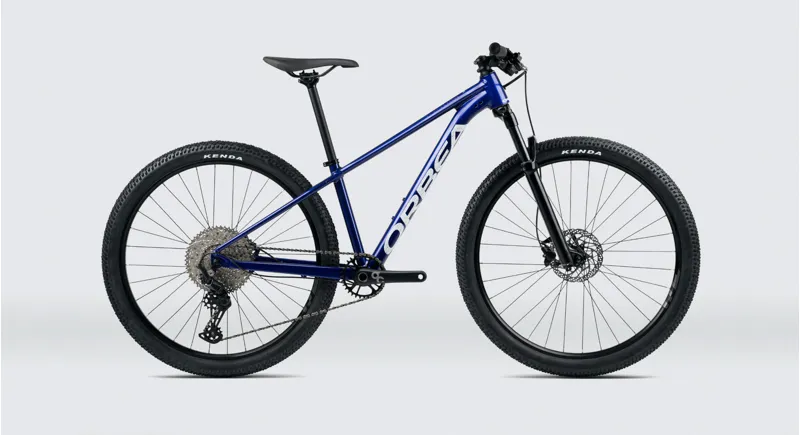 2023 Orbea Onna 27 Xs Junior 50 Mountain Bike In Violet Blue/White-4