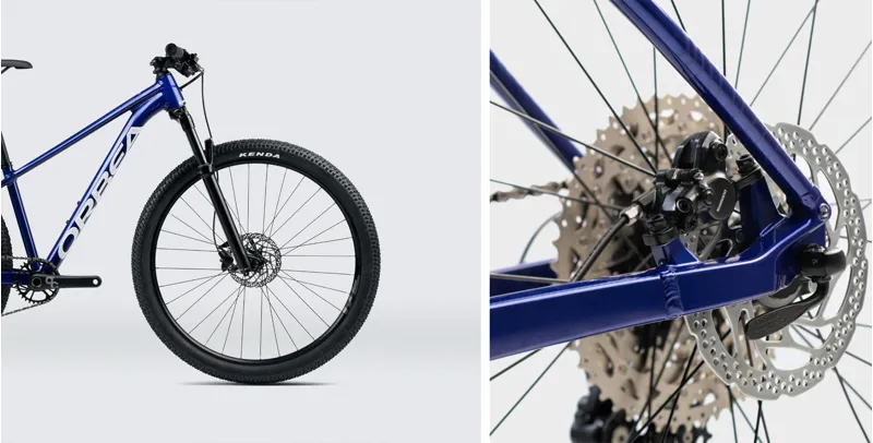2023 Orbea Onna 27 Xs Junior 40 Mountain Bike In Violet Blue/White-6