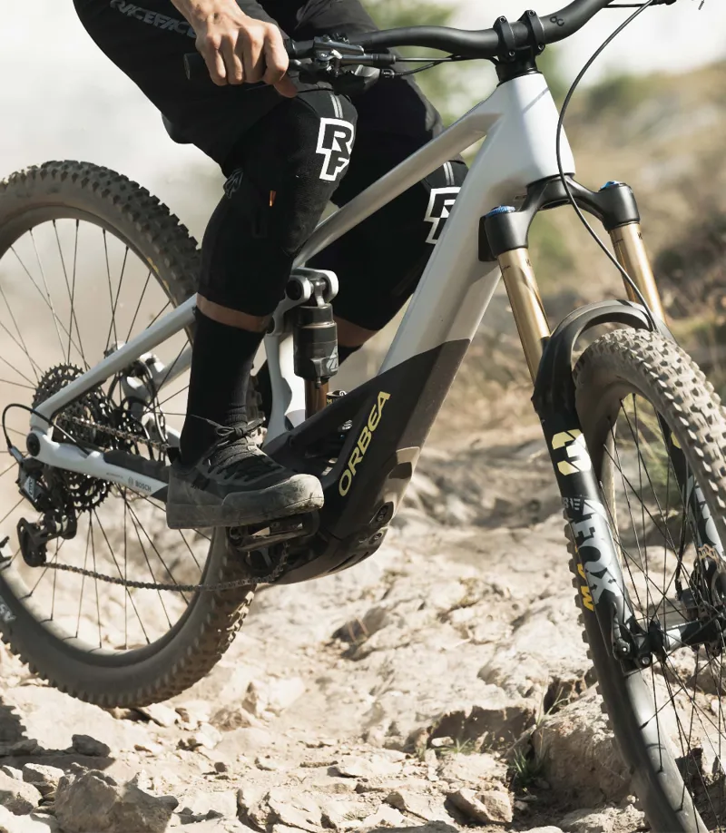 2024 Orbea Wild H10 Mountain E-bike In Corn Yellow/Night Black-12