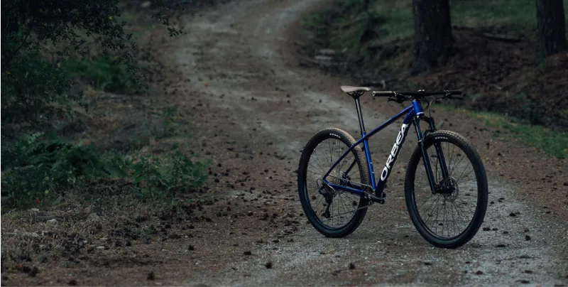 2023 Orbea Onna 27 Xs Junior 40 Mountain Bike In Violet Blue/White-7
