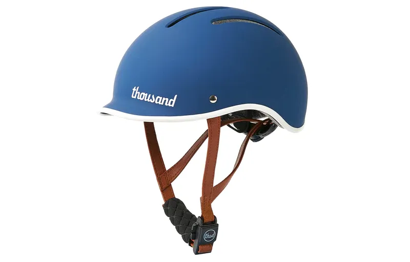 Thousand Blazing Blue Jr Kids Helmet-5