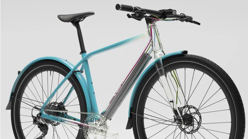 2023 Orbea Vibe H10 Urban E-bike In Urban Green-5