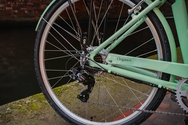 Dawes Elegance Electric Bike in Mint Green-4