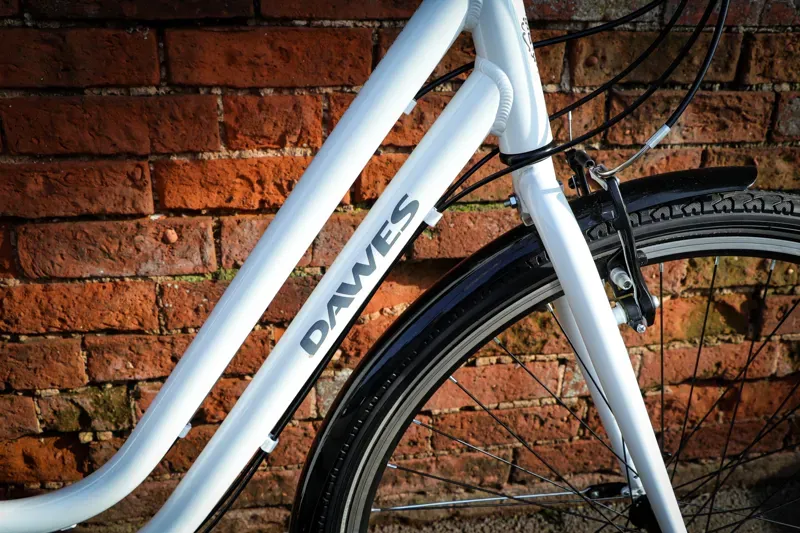 Dawes Venture 2.0 Lowstep EQ Hybrid Bike in White-5