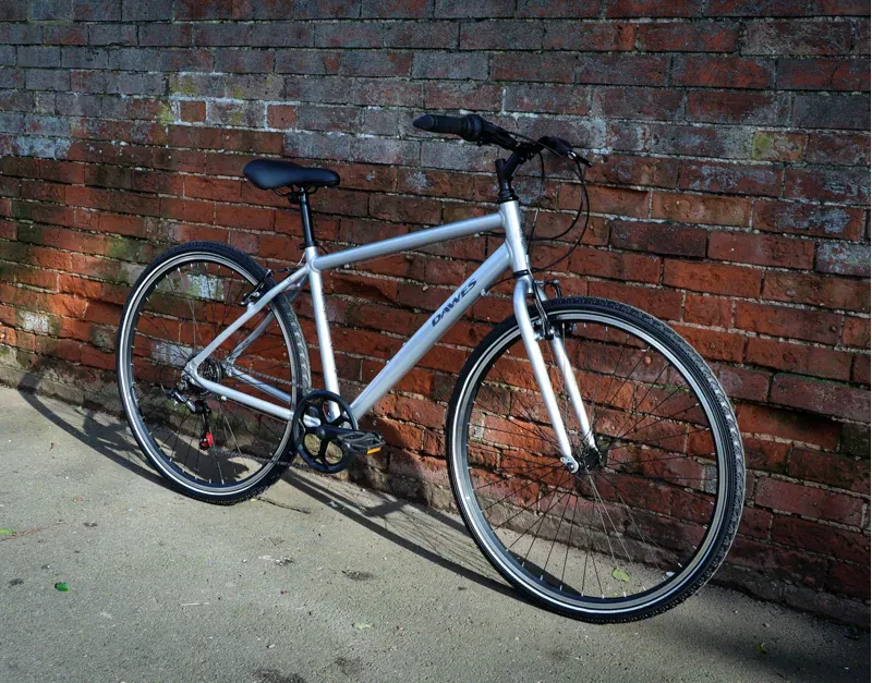 Dawes Venture 1.0 Cross Bar Hybrid Bike in Grey-1