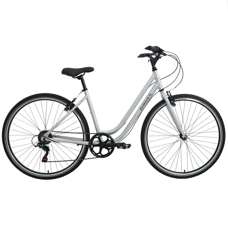 Dawes Venture 1.0 Cross Lowstep Hybrid Bike in Grey