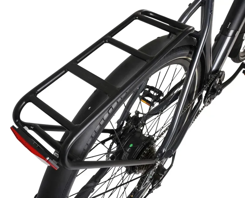 Dawes Scenic Crossbar Electric Hybrid Bike In Dark Grey-4