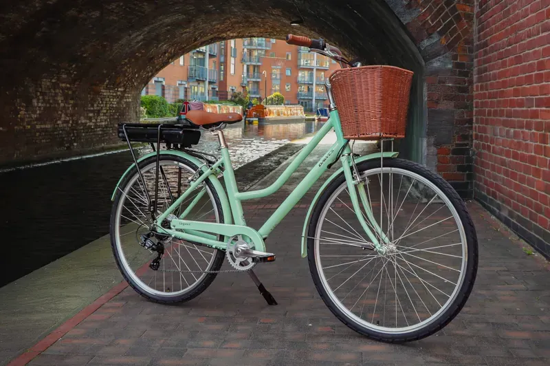 Dawes Elegance Electric Bike in Mint Green-1