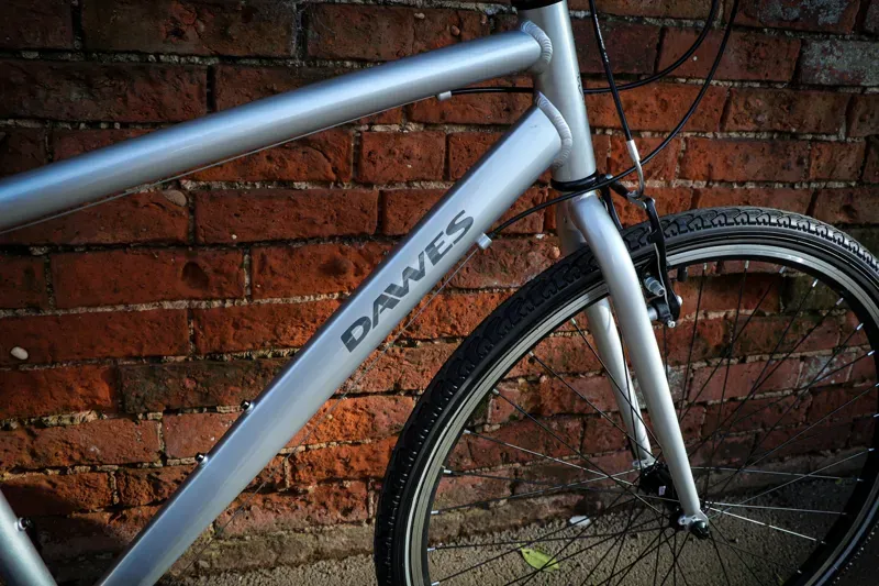 Dawes Venture 1.0 Cross Bar Hybrid Bike in Grey-3