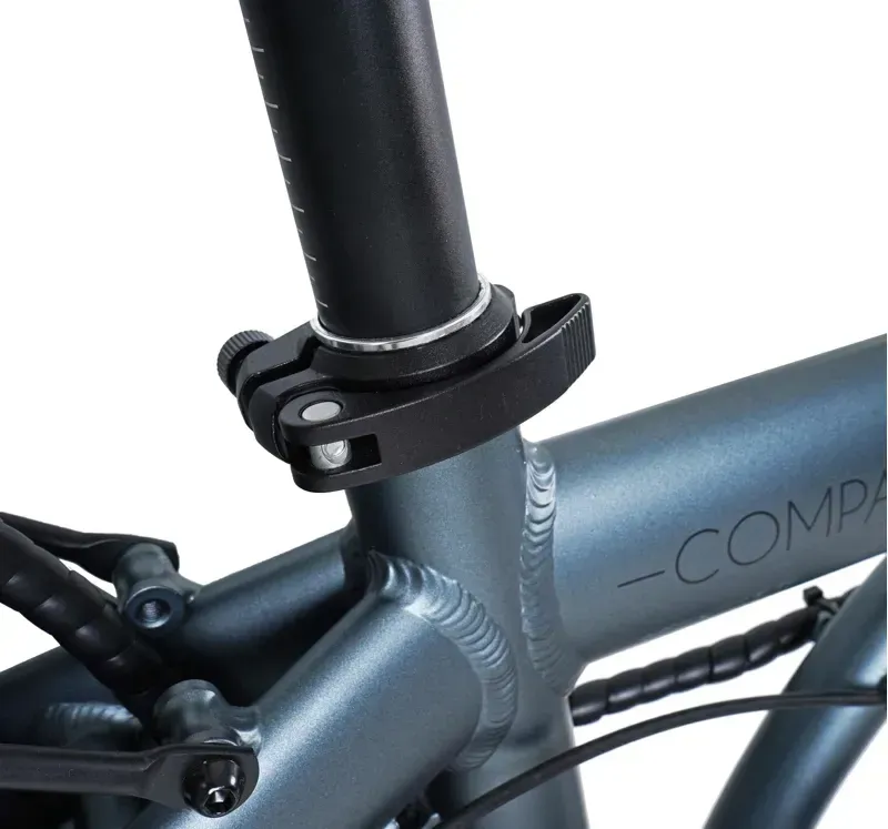 Falcon Compact Electric Folding Bike in Grey-5