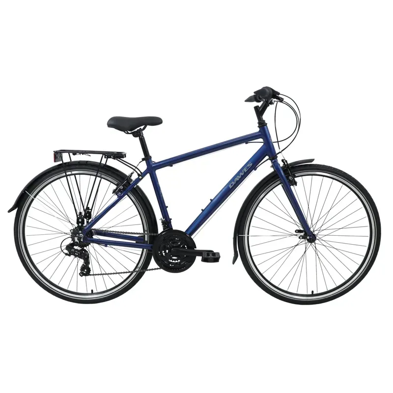 Dawes Venture 2.0 Cross Bar EQ Hybrid Bike in Blue