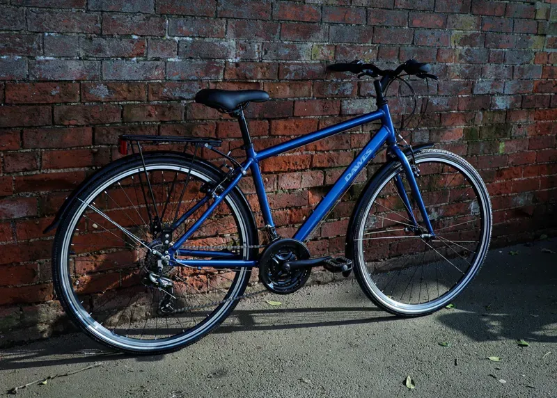 Dawes Venture 2.0 Cross Bar EQ Hybrid Bike in Blue-2
