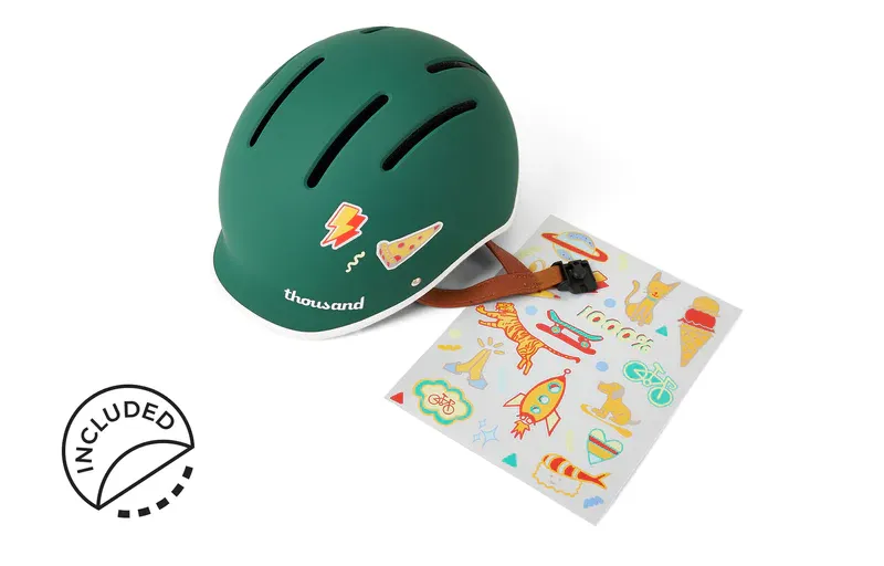 Thousand Going Green Jr Kids Helmet-3