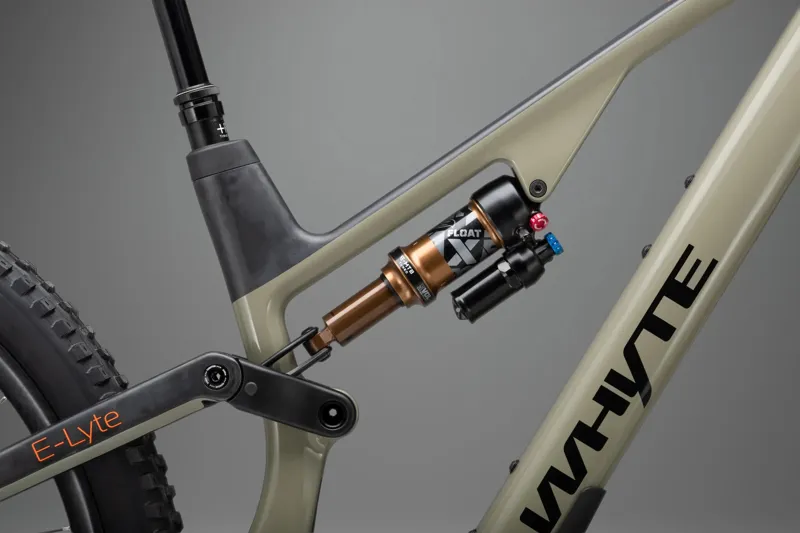 NEW - Whyte E-Lyte 150 Works eMountain Bike in Olive With UD Carbon-3