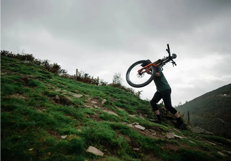 NEW - Whyte E-Lyte 150 Works eMountain Bike in Olive With UD Carbon-9