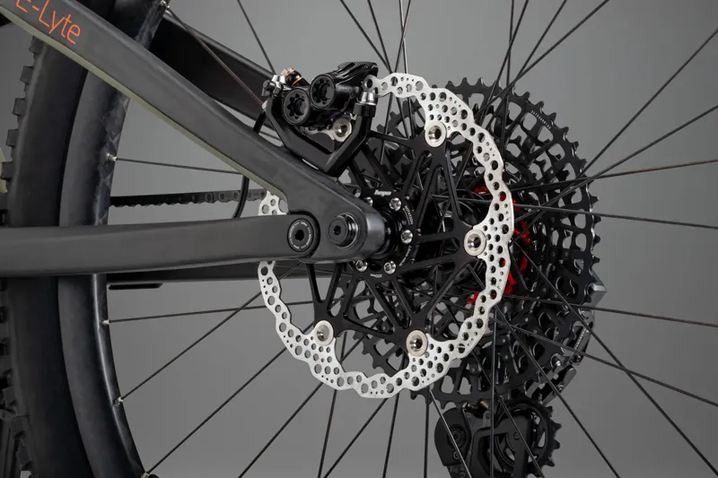 NEW - Whyte E-Lyte 150 Works eMountain Bike in Olive With UD Carbon-4