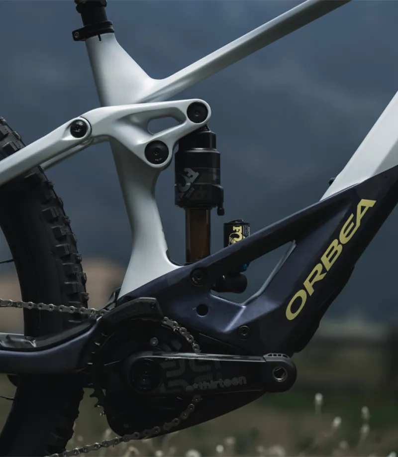 2024 Orbea Wild H20-Eagle Mountain E-bike in Corn Yellow/Metallic Night Black-8