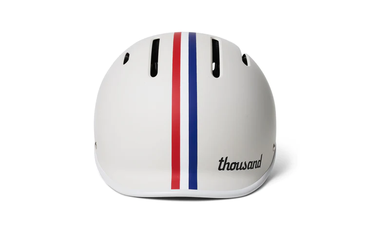 Thousand Speedway Creme Jr Kids Helmet-5