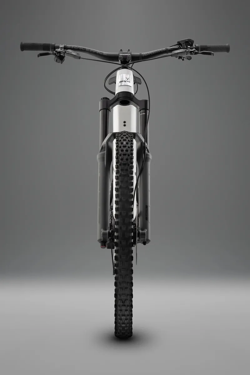 NEW - Whyte Bikes E-180 Works Electric Mountain Bike In White/Matt Black-7