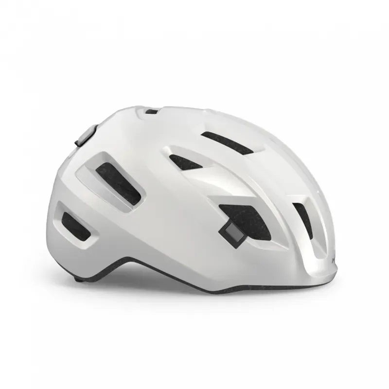 MET E-Mob Urban Helmet in White-1