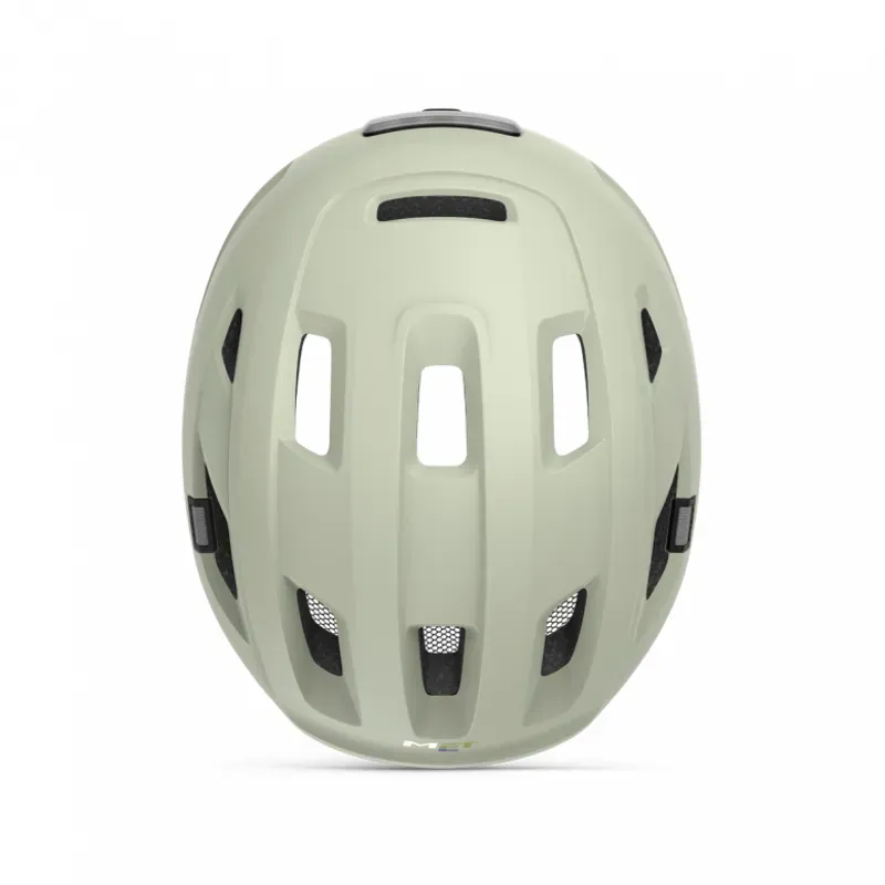 MET E-Mob Urban Helmet in Moss-2