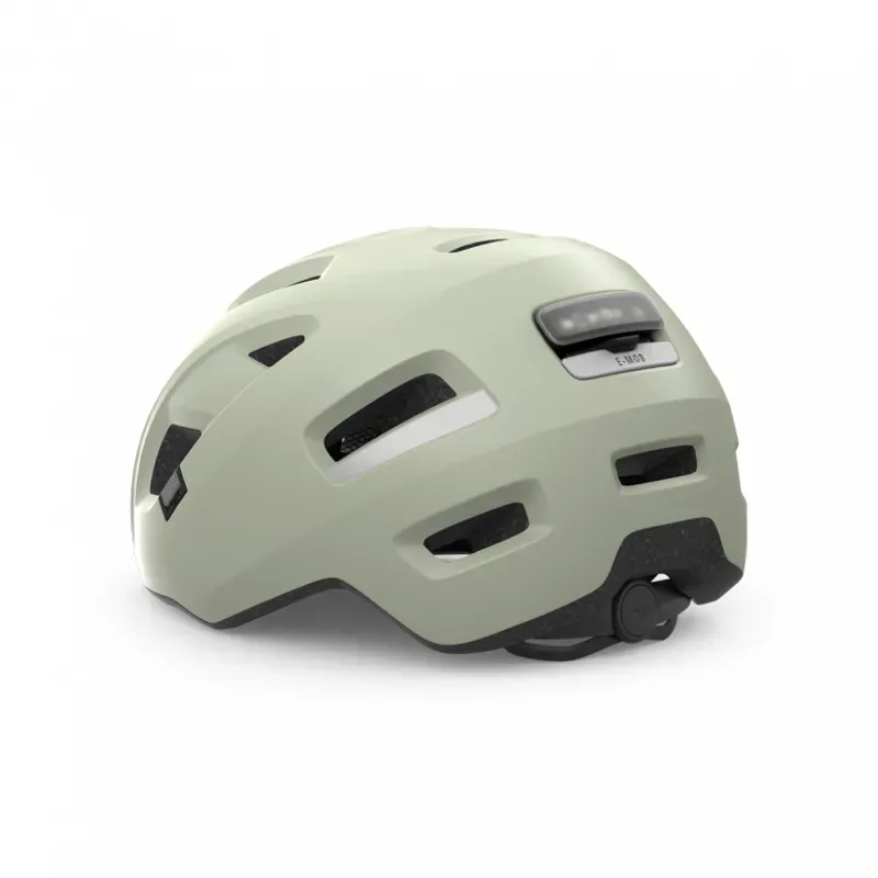 MET E-Mob Urban Helmet in Moss-3