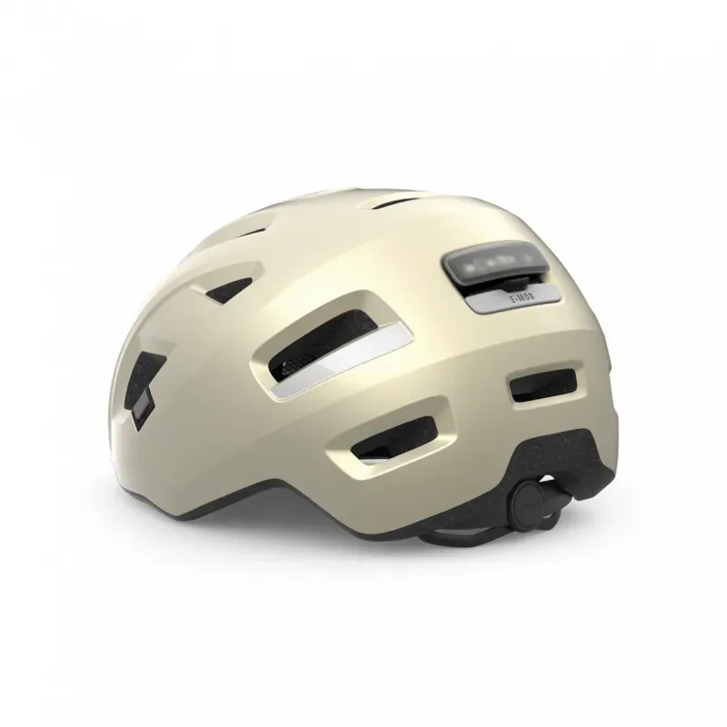MET E-Mob Urban Helmet in Cream-2