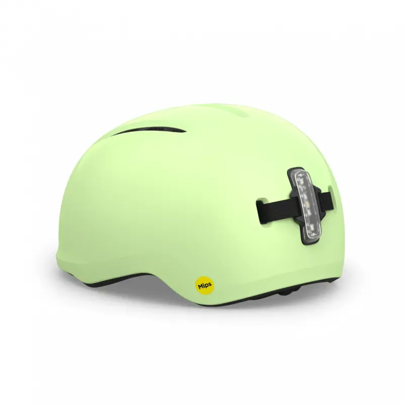MET Vibe Urban Style MIPS Helmet in Green-2