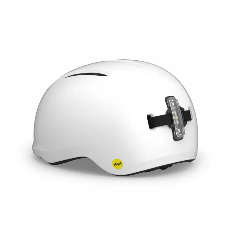 MET Vibe Urban Style MIPS Helmet in White-2