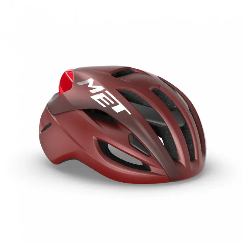 MET Rivale Road MIPS Helmet in Red