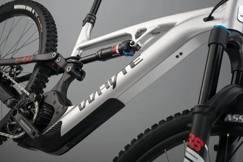 NEW - Whyte Bikes E-160 Rs Enduro Electric Mountain Bike In Silver-2