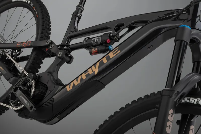 NEW - Whyte Bikes E-160 Rsx Electric Mountain Bike in Black/Matt Black-3
