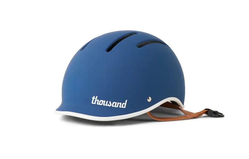 Thousand Blazing Blue Jr Kids Helmet