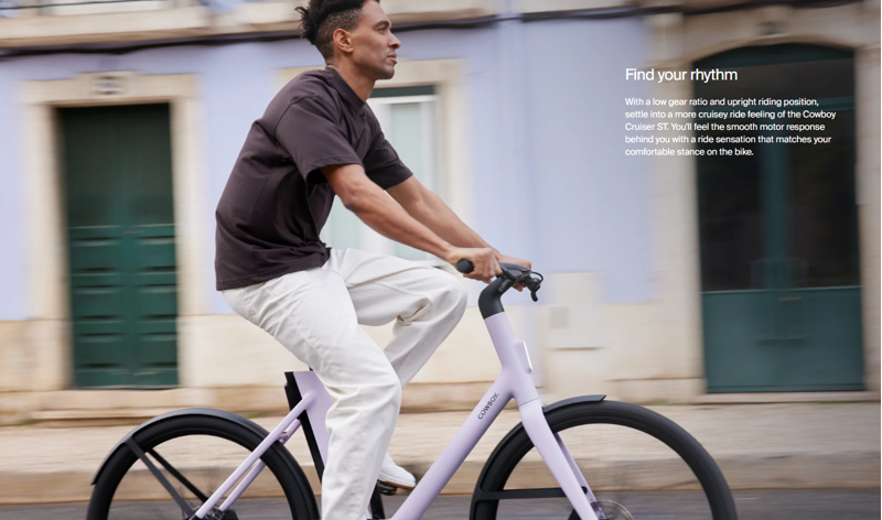 Cowboy 4 Cruiser ST Performance / Connect / Full E-bike in Black-10