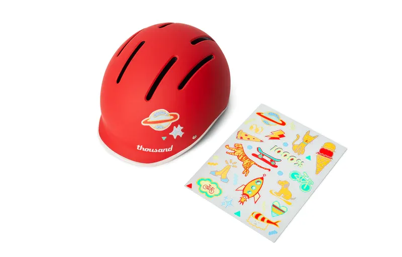 Thousand Rad Red Jr Kids Helmet-4