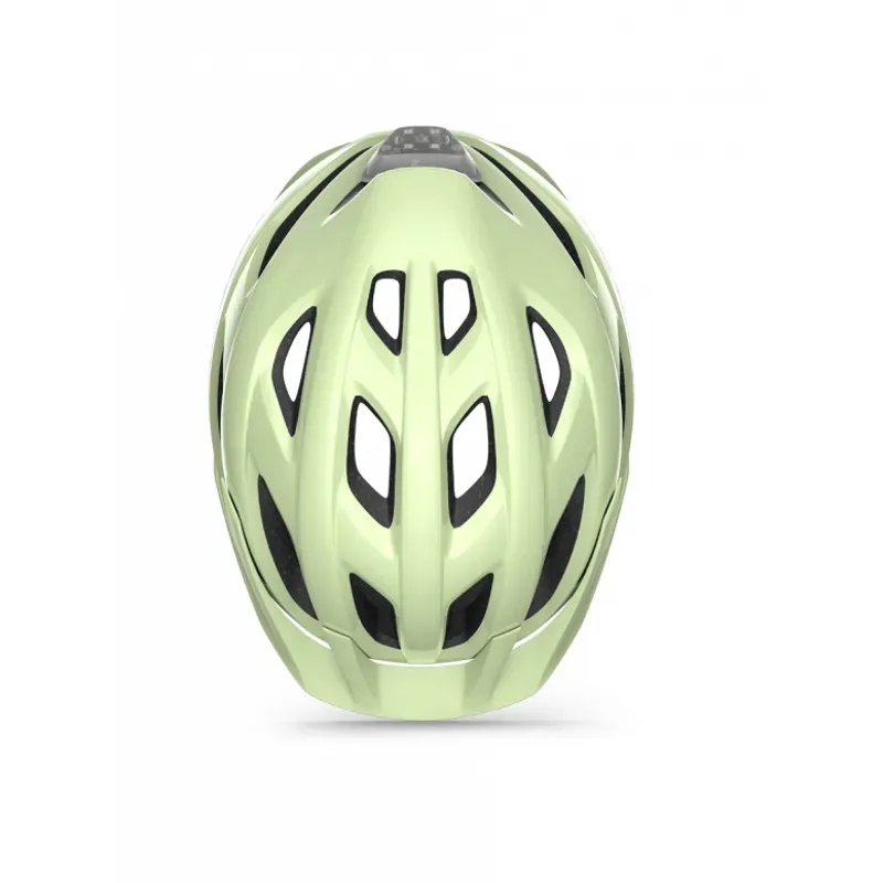 MET Crossover Versatile LED 52-59cm Uni-size Helmet in Mint Green-1