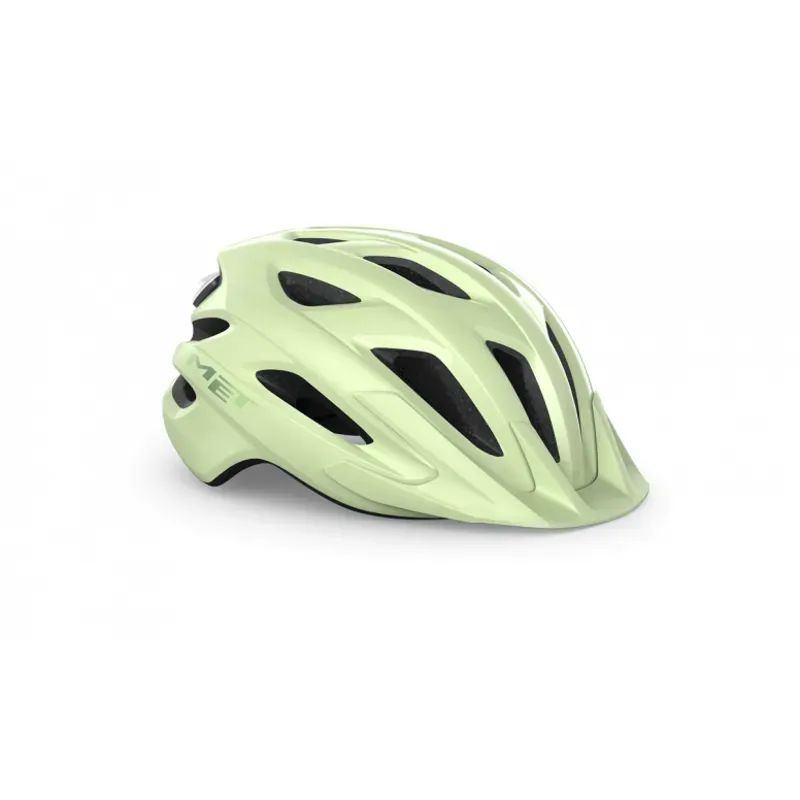 MET Crossover Versatile LED 52-59cm Uni-size Helmet in Mint Green-3