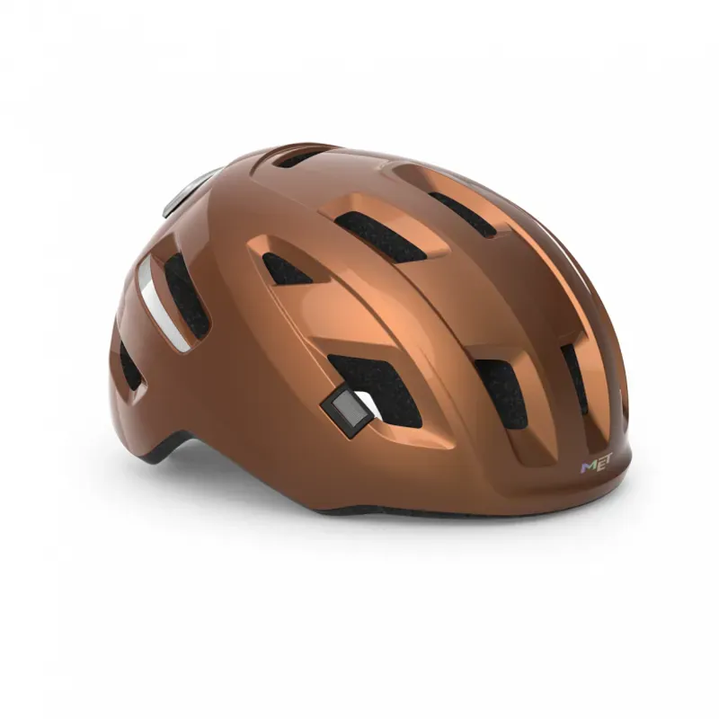MET E-Mob Urban Helmet in Copper-2