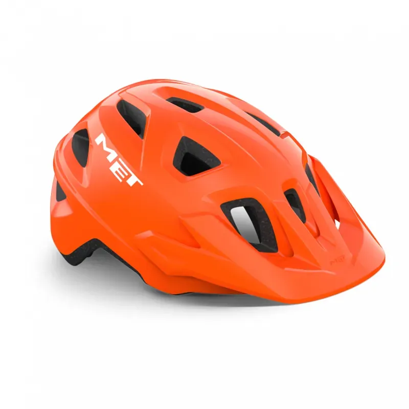 MET Eldar Uni-size 52-57cm Kids Helmet in Neon Orange