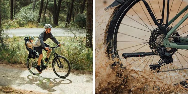 2023 Orbea Outlet Kemen Mid SUV 30 Urban Trekking E-Bike in Metallic Night Black-4