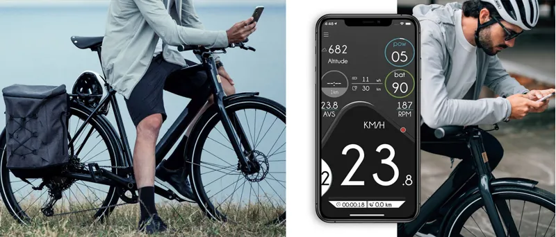 2024 Orbea Vibe Mid H10 Urban E-Bike In Metallic Infinity Green-11