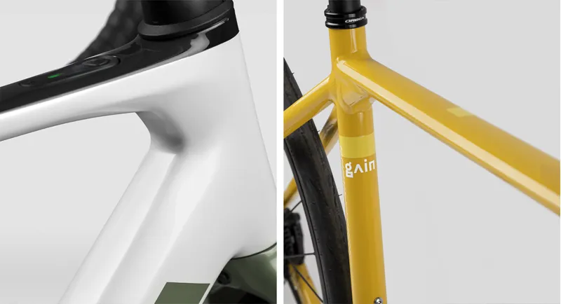 2023 Orbea Gain M30i Electric Road Bike in Infinity Green-5