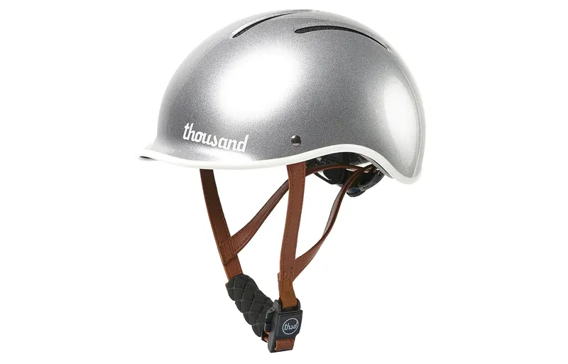 Thousand So Silver Jr Kids Helmet-5