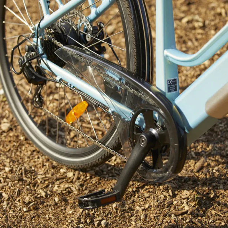 Mycle Comfort Electric Step Through Bike in Stanley Sage-7