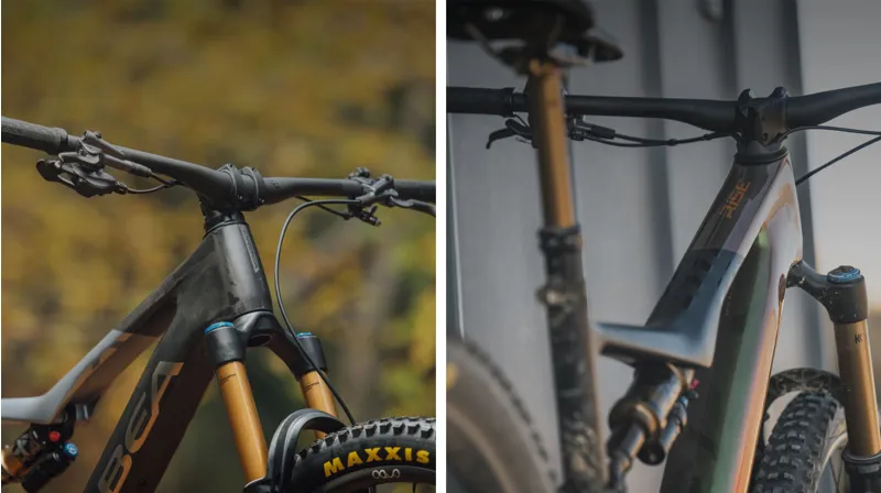 2023 Orbea Rise H20 Mountain e-Bike in Metallic Mulberry/Black-10