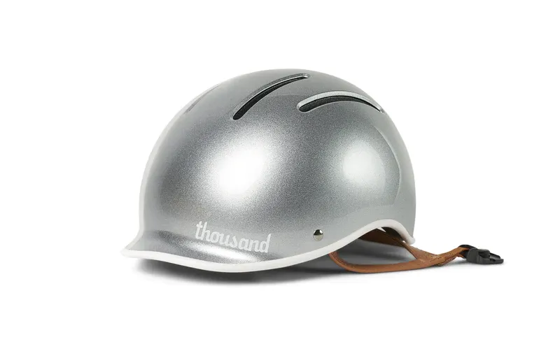 Thousand So Silver Jr Kids Helmet