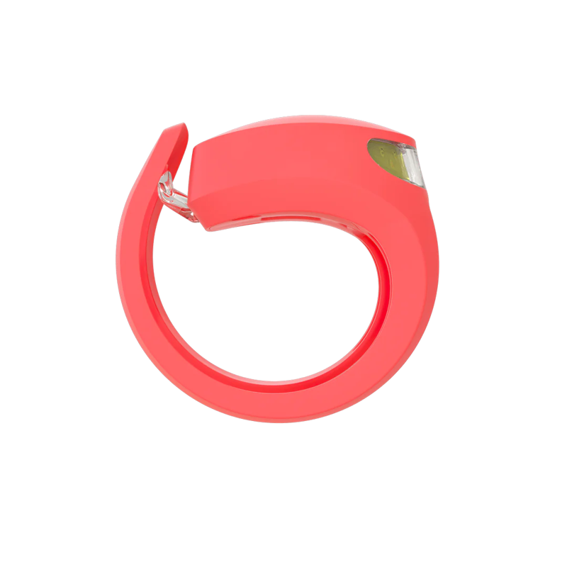 Knog Frog V3 Front Light in Coral-2