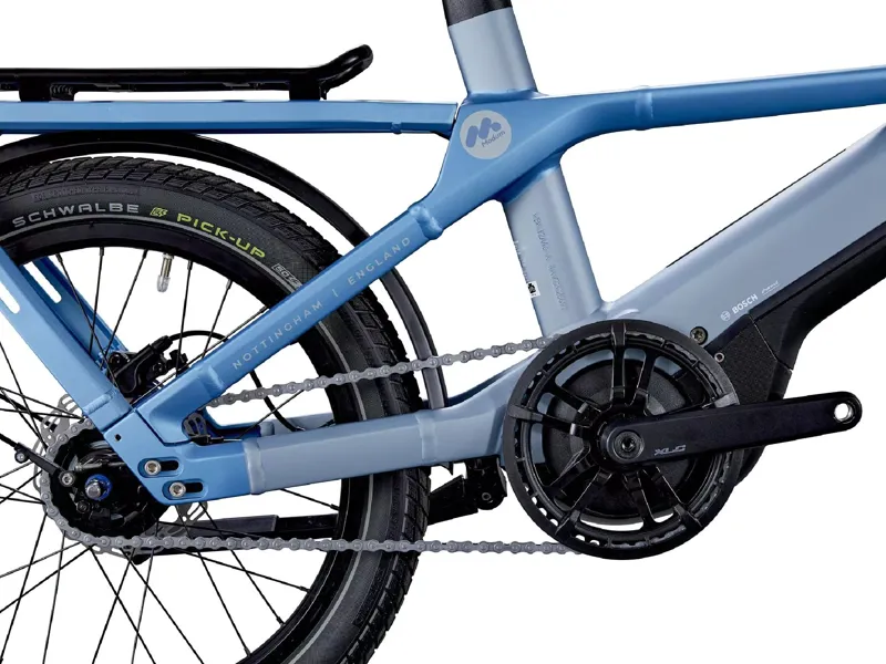 NEW RALEIGH MODUM COMPACT CARGO EBIKE in Blue-5